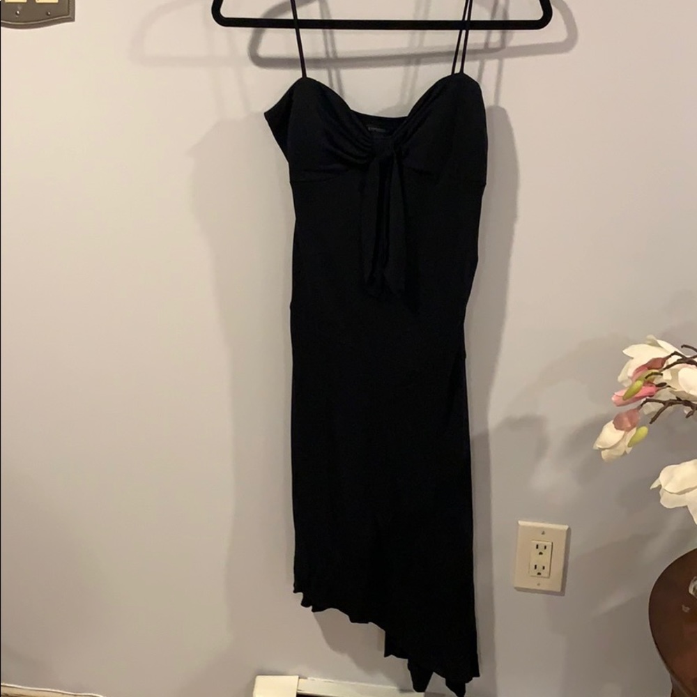 Black dress.